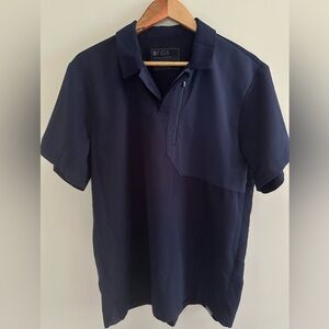 FIGS Technical Collection  Blue Polo Shirt Classic Design size L
